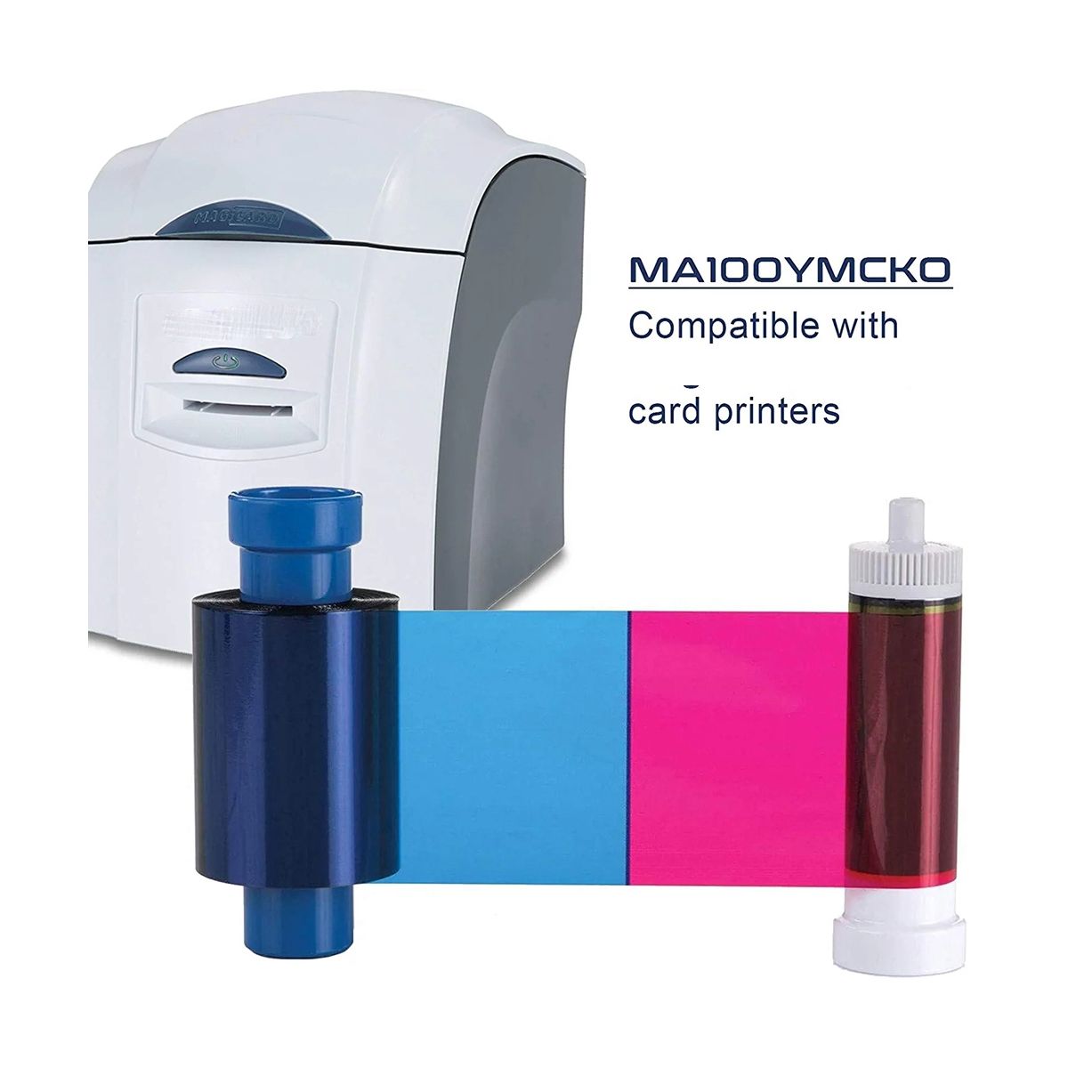 MA100YMCKO Pronto Color Ribbon 100