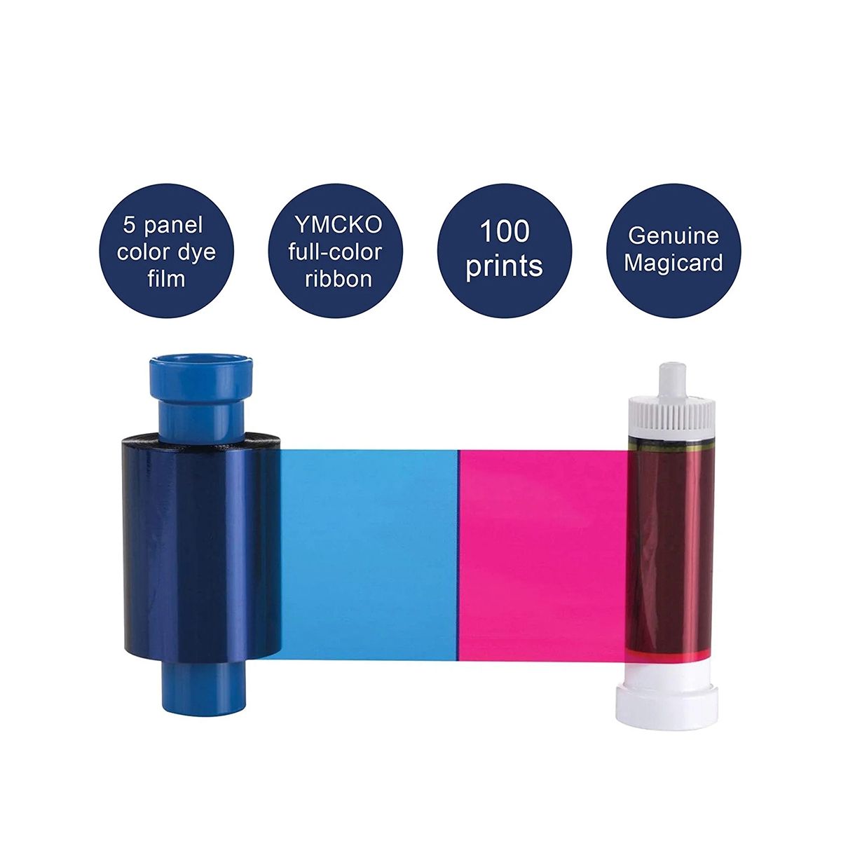 MA100YMCKO Pronto Color Ribbon 100