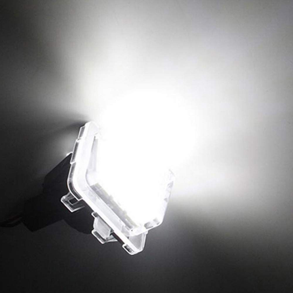 2Pcs LED License Plate Lamp  Replacement For Mercedes Benz