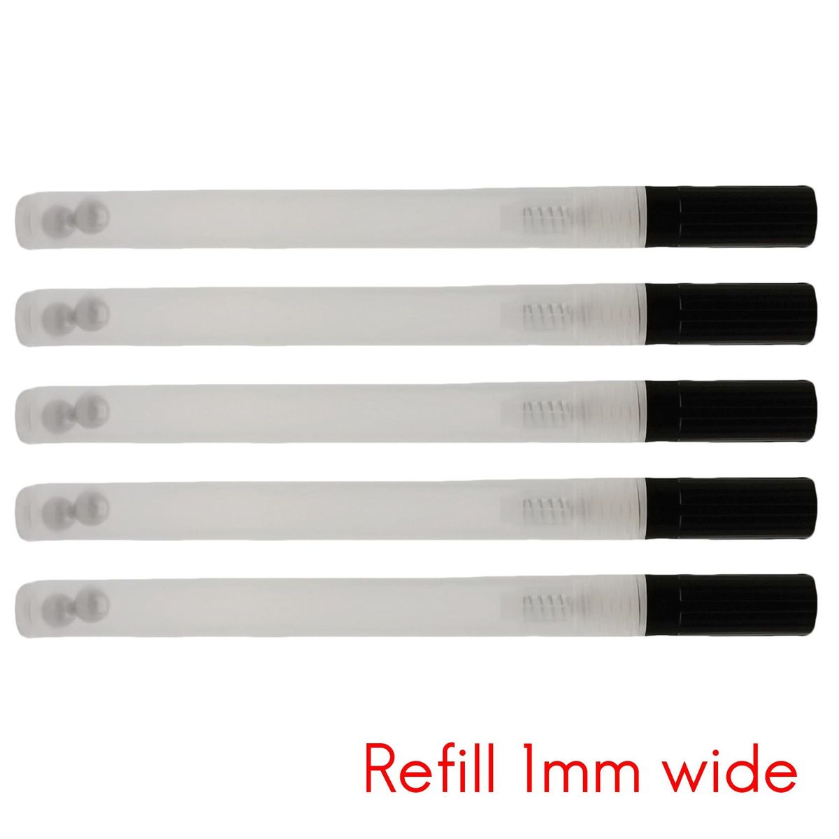 12PCS Whiteboard Pen Ink Empty Pen Plastic Empty Pen