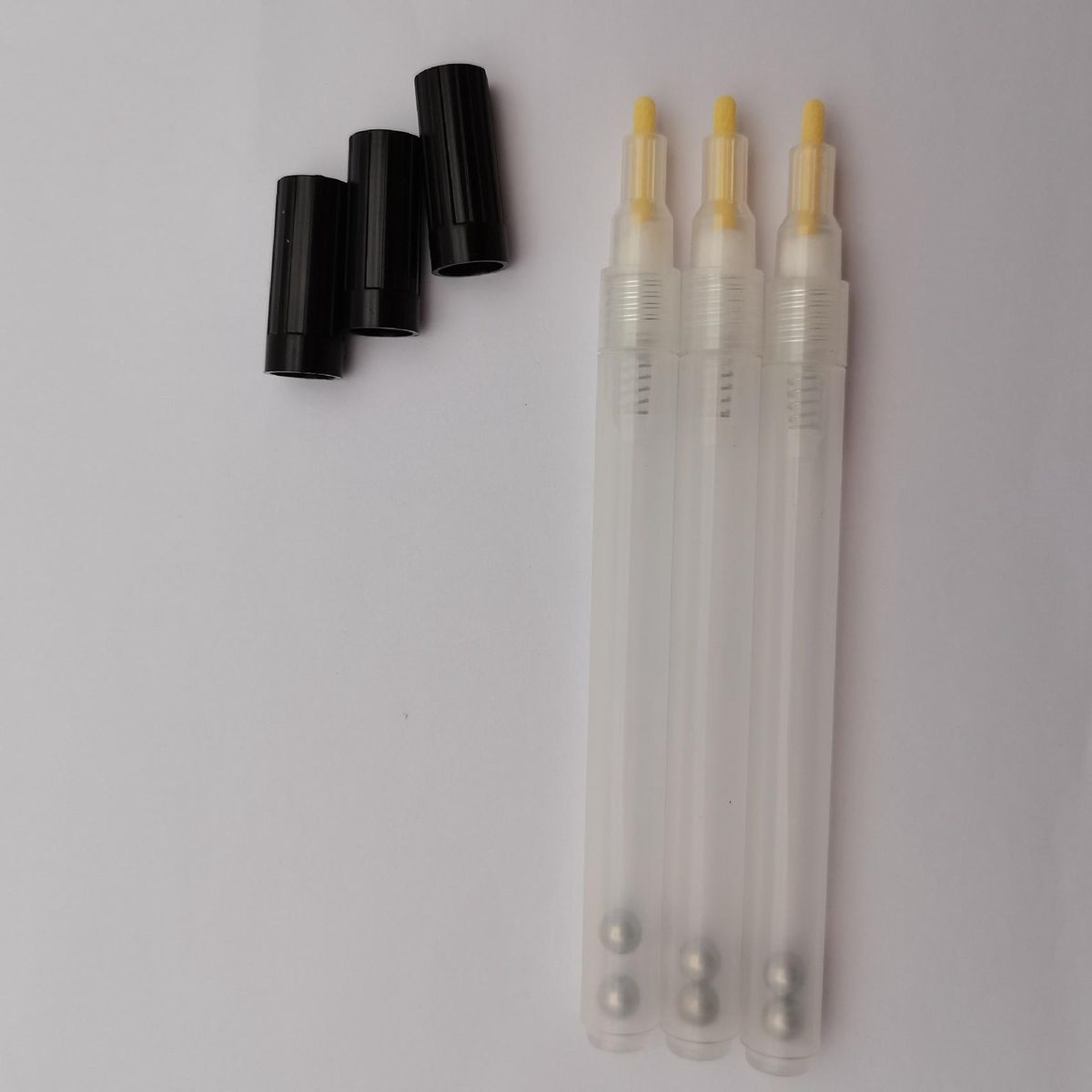 12PCS Whiteboard Pen Ink Empty Pen Plastic Empty Pen
