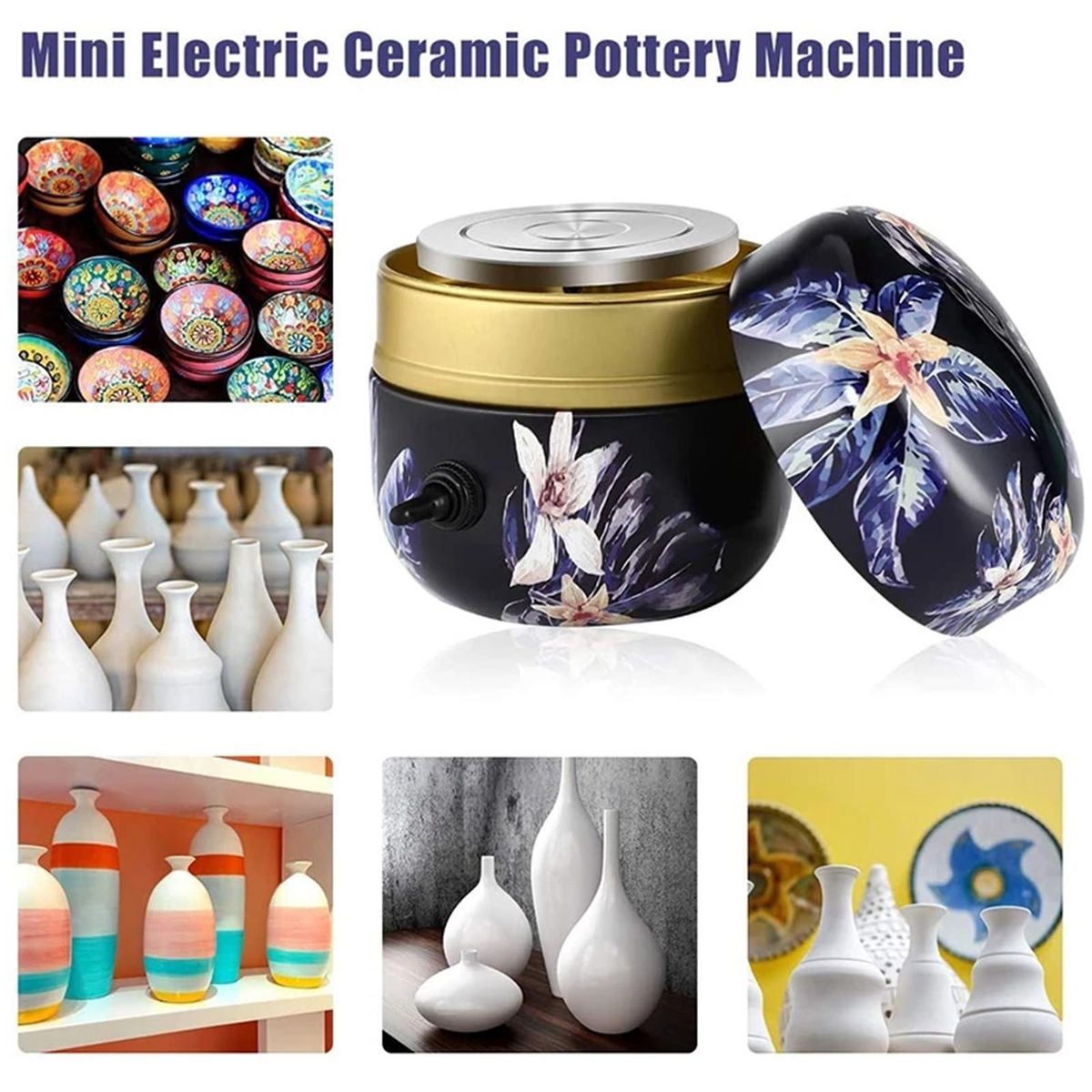 2 Pack Pottery Machine, Small Pottery Machine, Adjustable