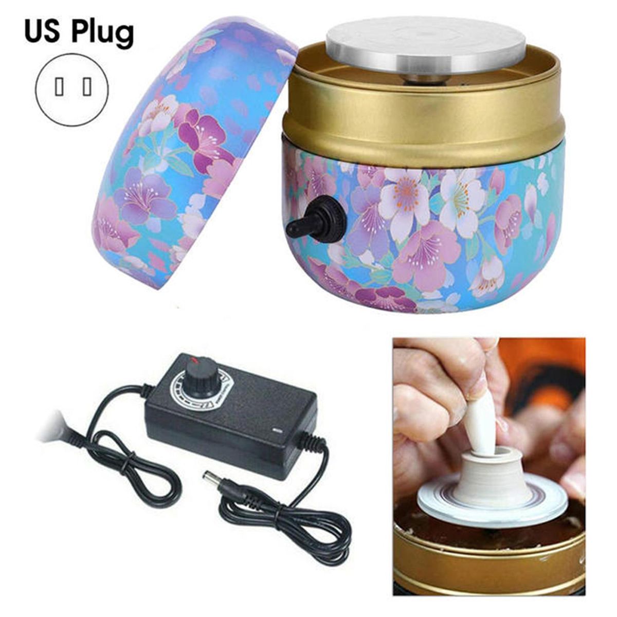 2 Pack Pottery Machine, Small Pottery Machine, Adjustable