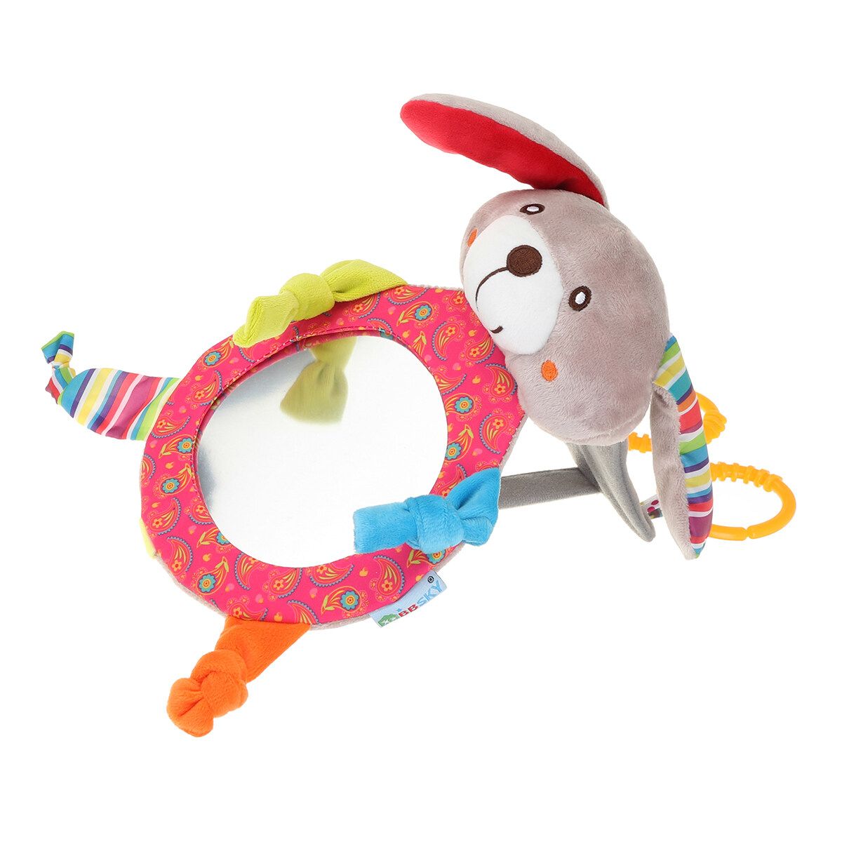Baby Car Mirror View Infant In Rear Facing Seat Backseat View Child Toddler Care Puppy