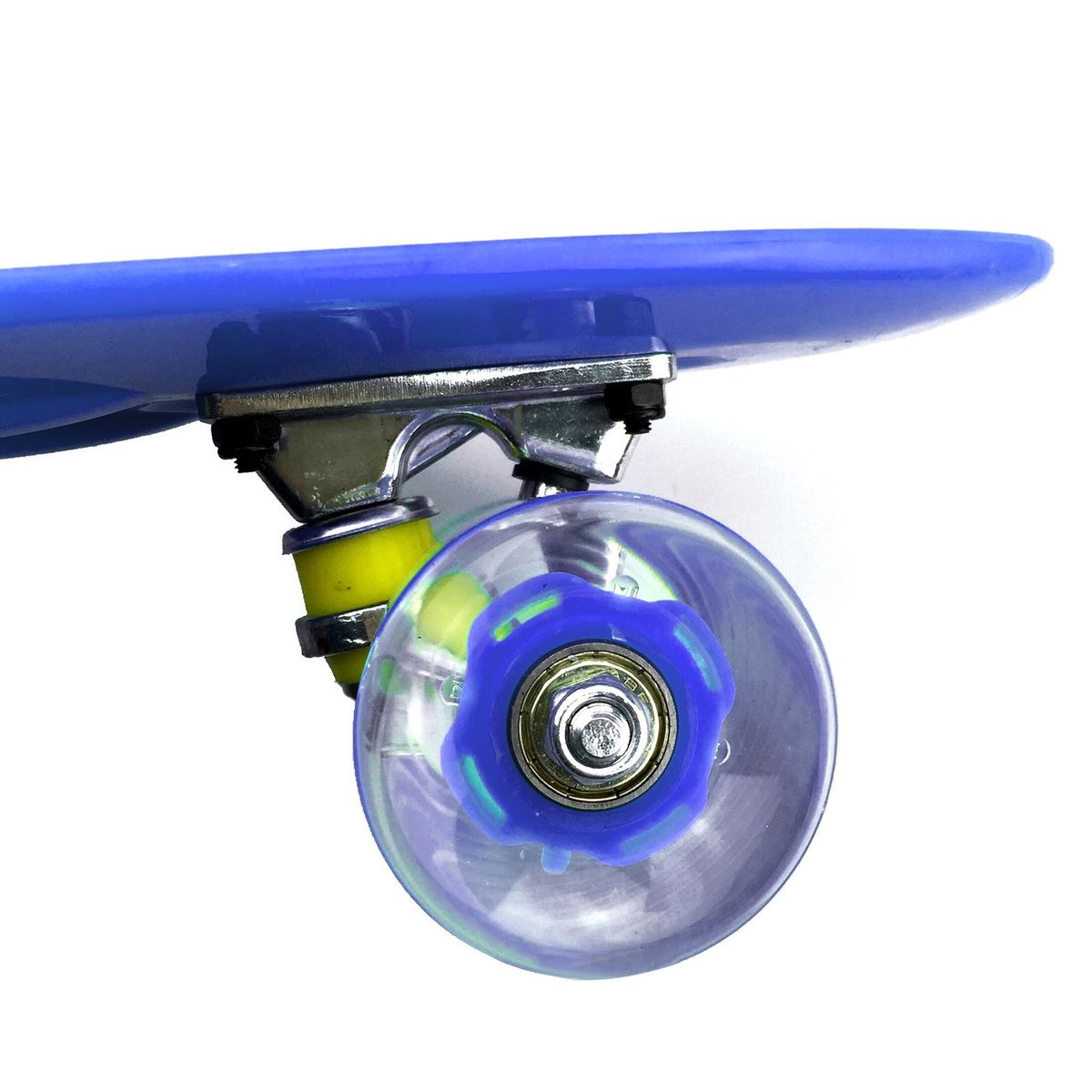 22'' Skateboard With Colored LED Wheels Flashing Wheels