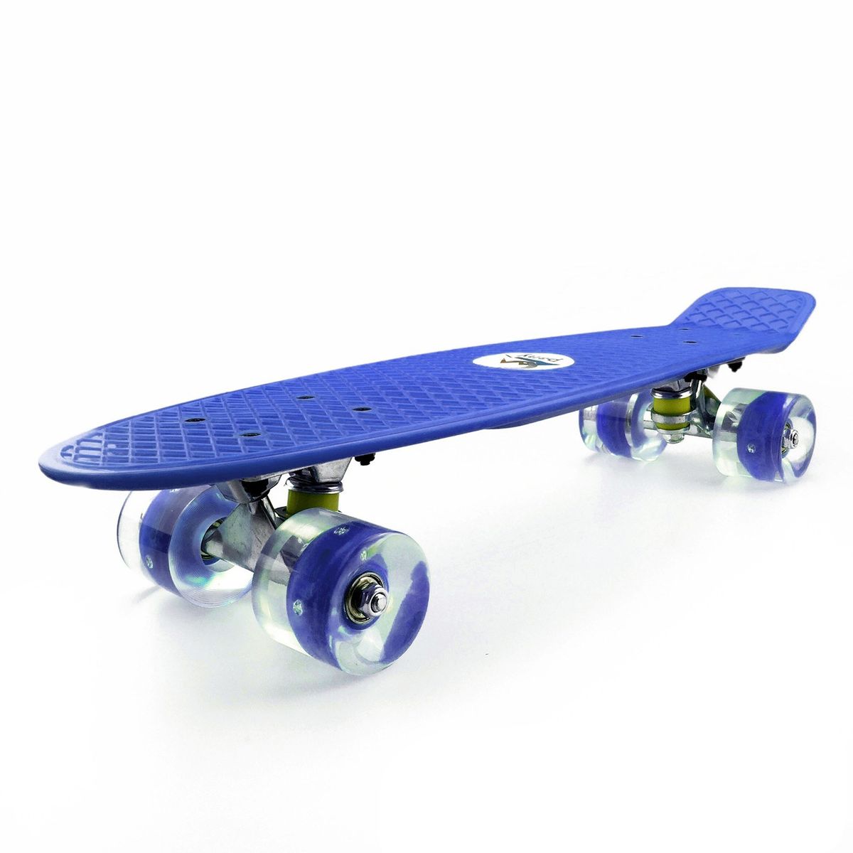 22'' Skateboard With Colored LED Wheels Flashing Wheels