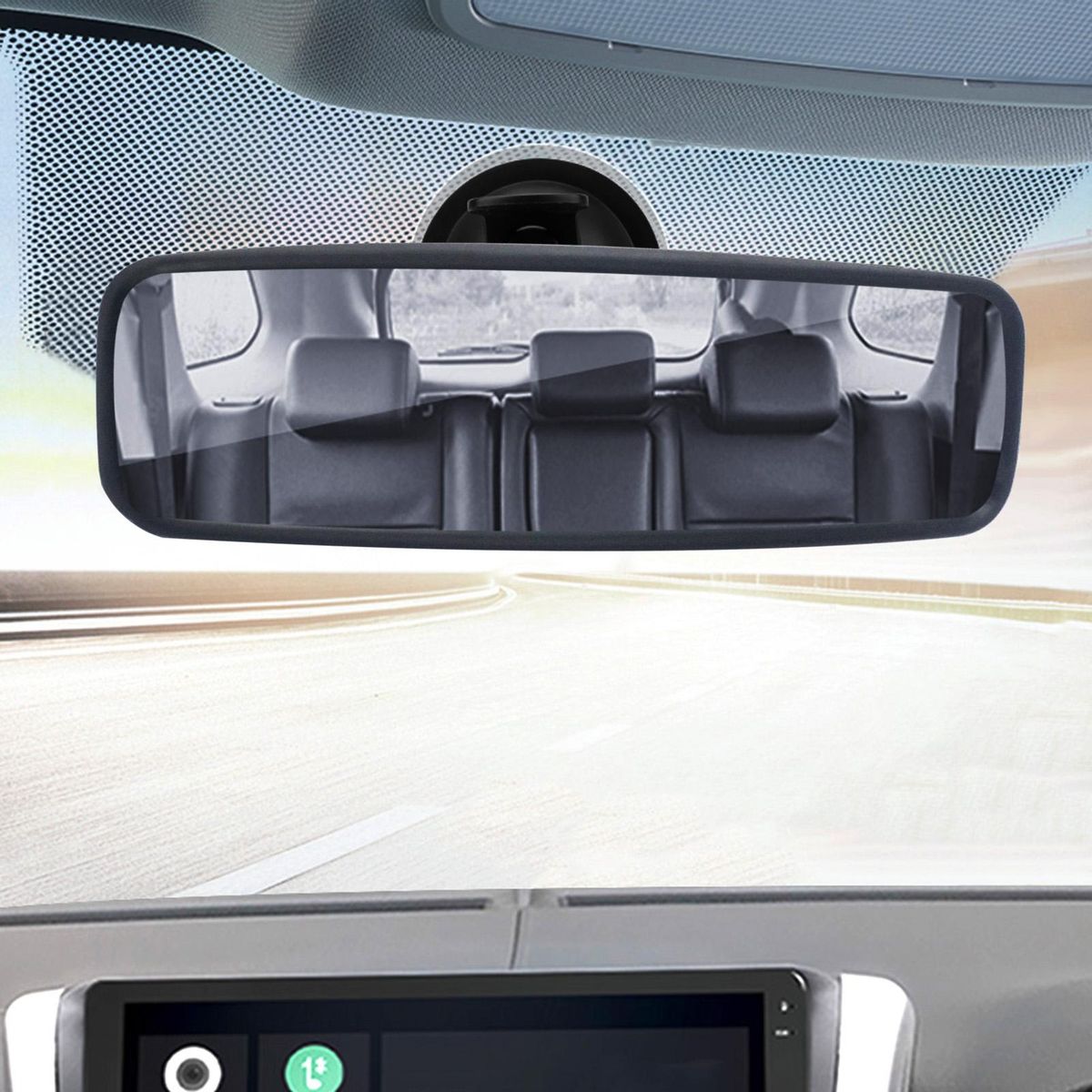 Interior Rear View Mirror- 814842 Replacement for Peugeot 107