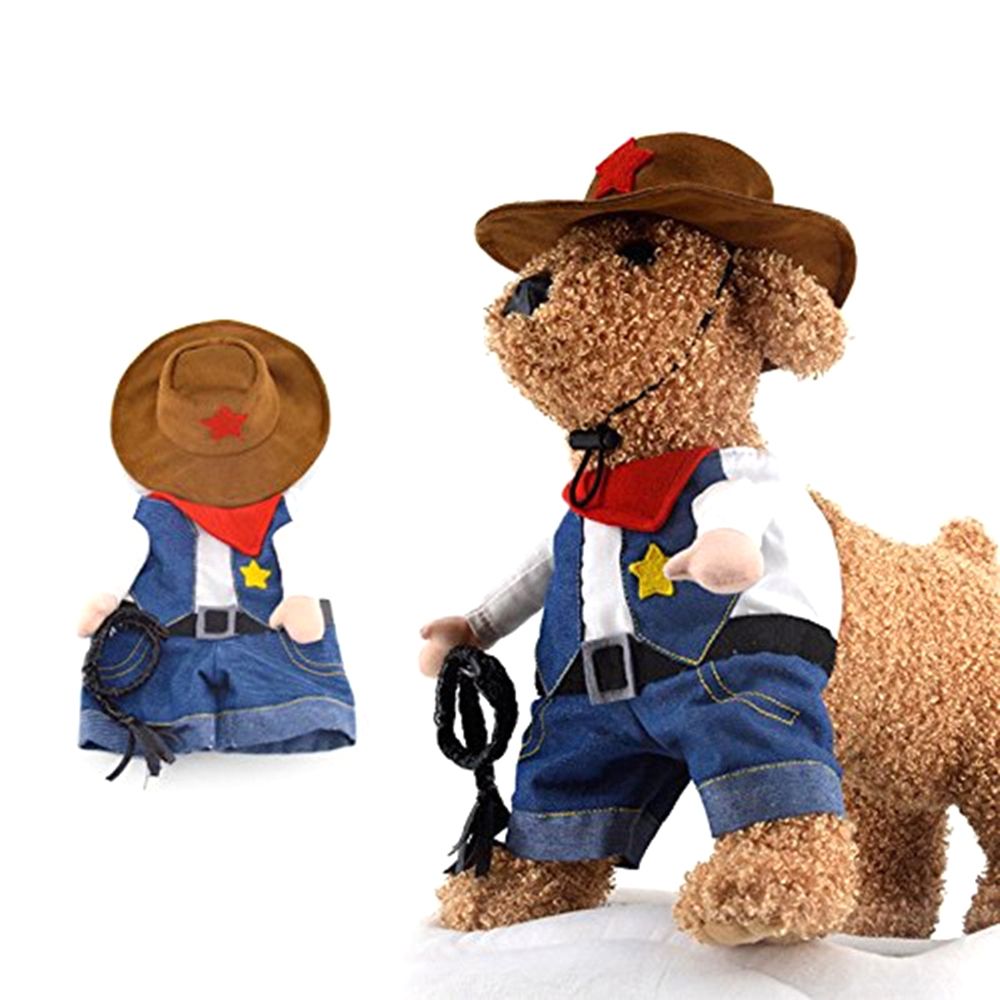 Pet Pirate Policemen Cowboy Dogs Cat Cute Costume Clothing Comfort For Small Medium Dog Dog Costume Halloween（）