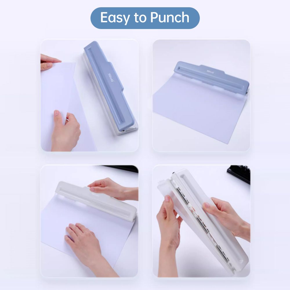 KW-triO Handheld DIY 10 Holes Punch Puncher Paper Cutter 8