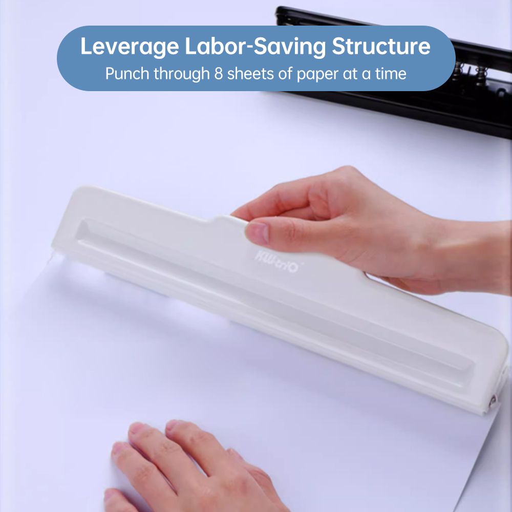 KW-triO Handheld DIY 10 Holes Punch Puncher Paper Cutter 8