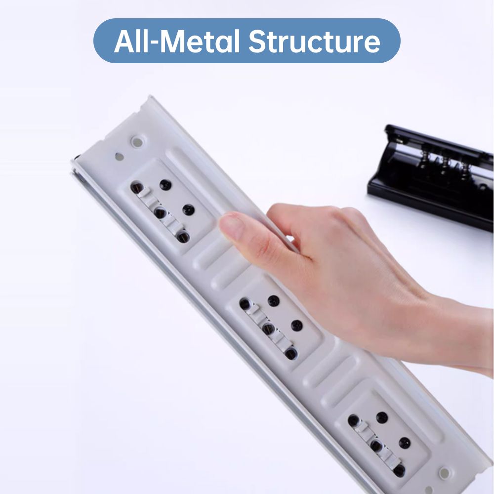 KW-triO Handheld DIY 10 Holes Punch Puncher Paper Cutter 8