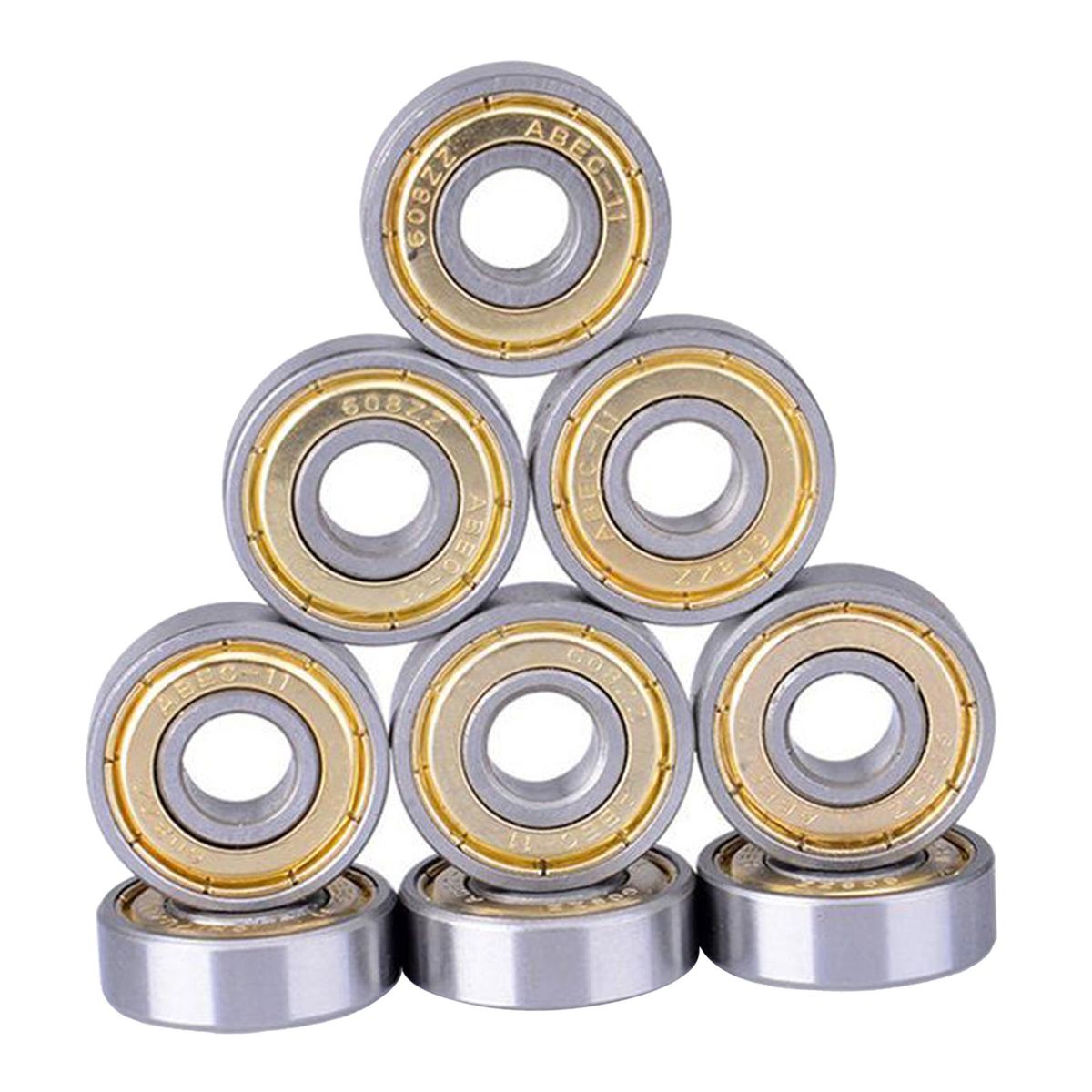 10pcs/Pack 608-ZZ Ball Bearings Skateboard Bearings Double