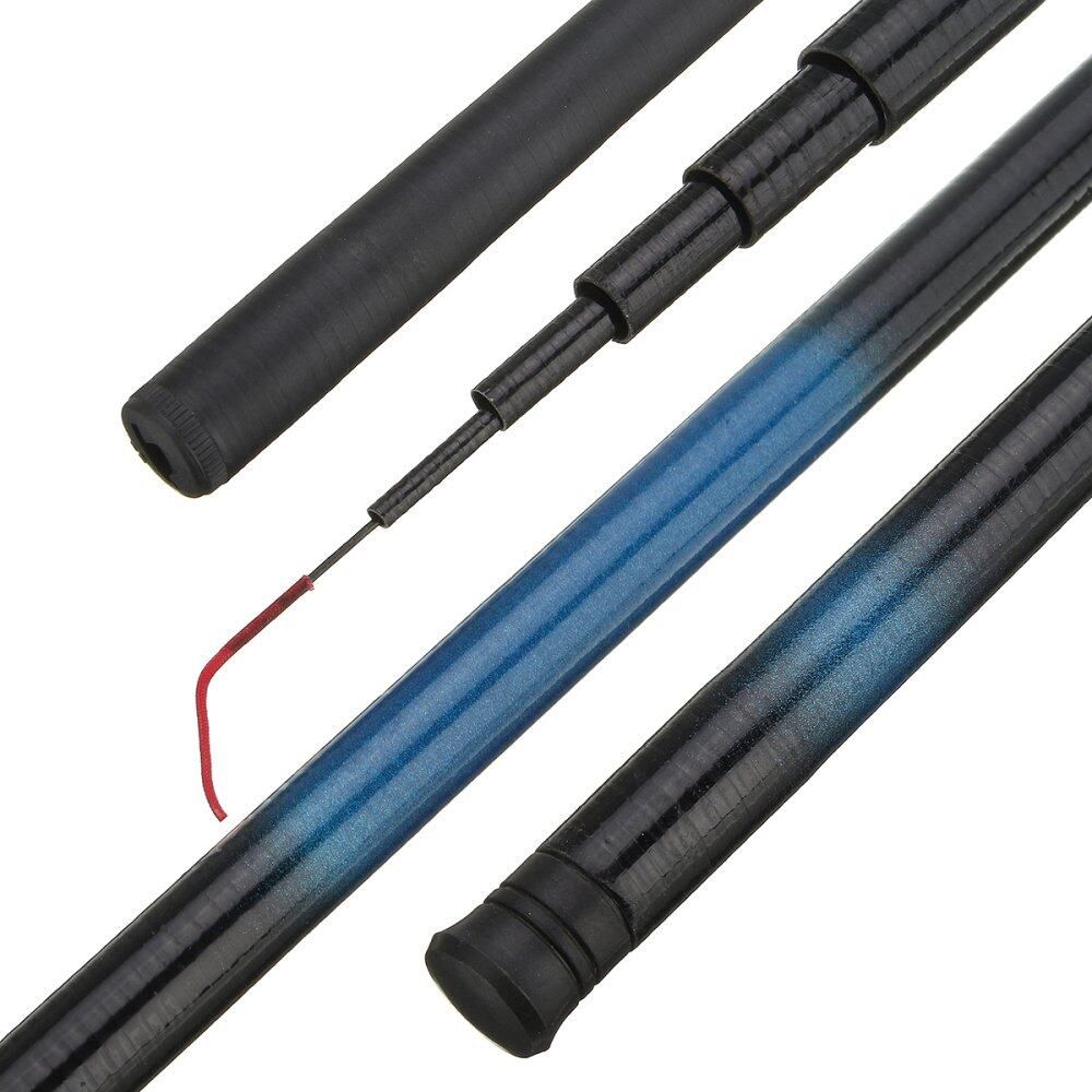 2.4M-4.9M Fiberglass Hand Rod Ultra Hard Pole Stream Rod 3.4M 3.4M（4.5）