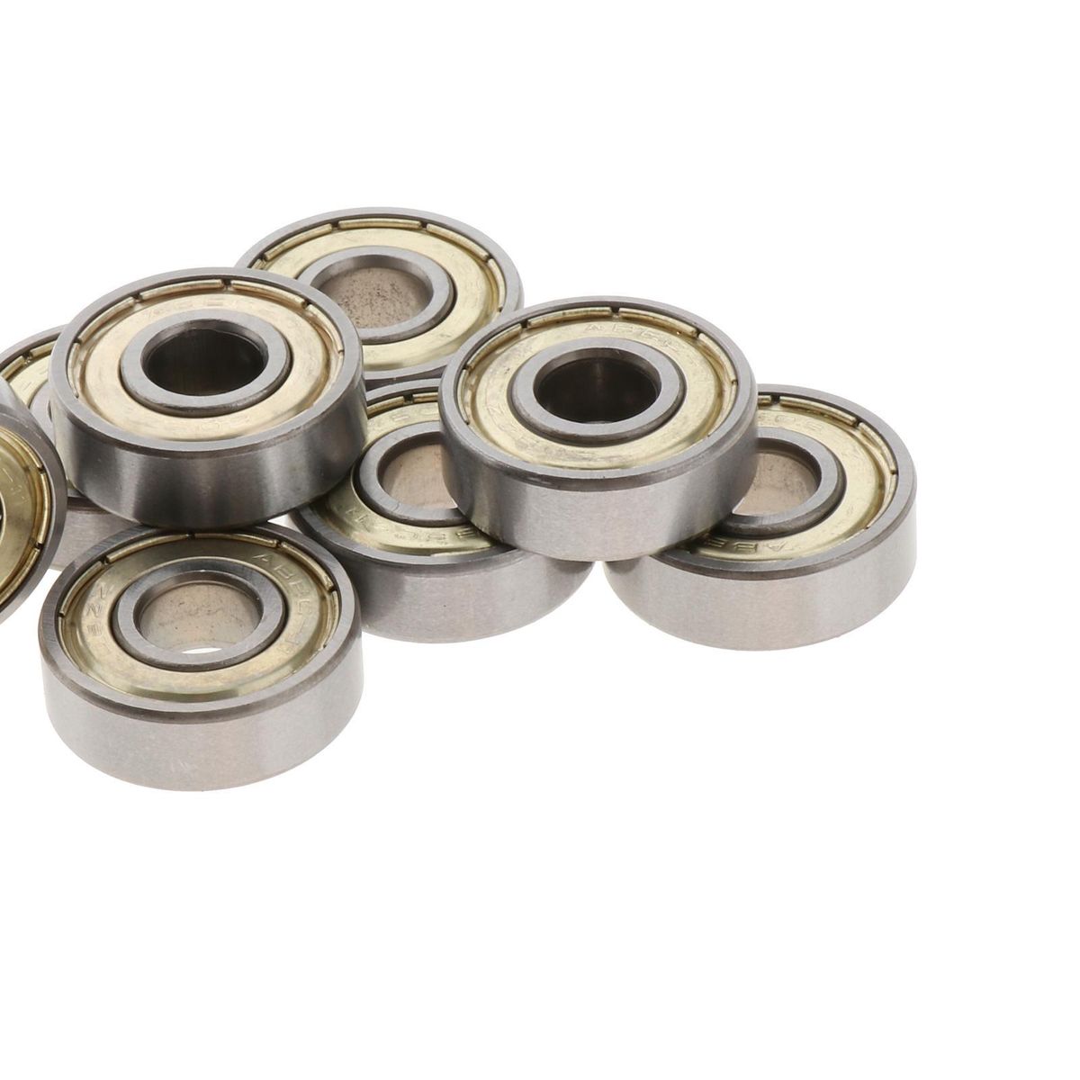 8x ABEC-9 Skateboard Bearing 22x7x8mm Skates Longboards Roller Golden