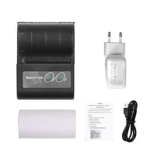 Portable Wireless BT 58mm Thermal Receipt Printer Mini