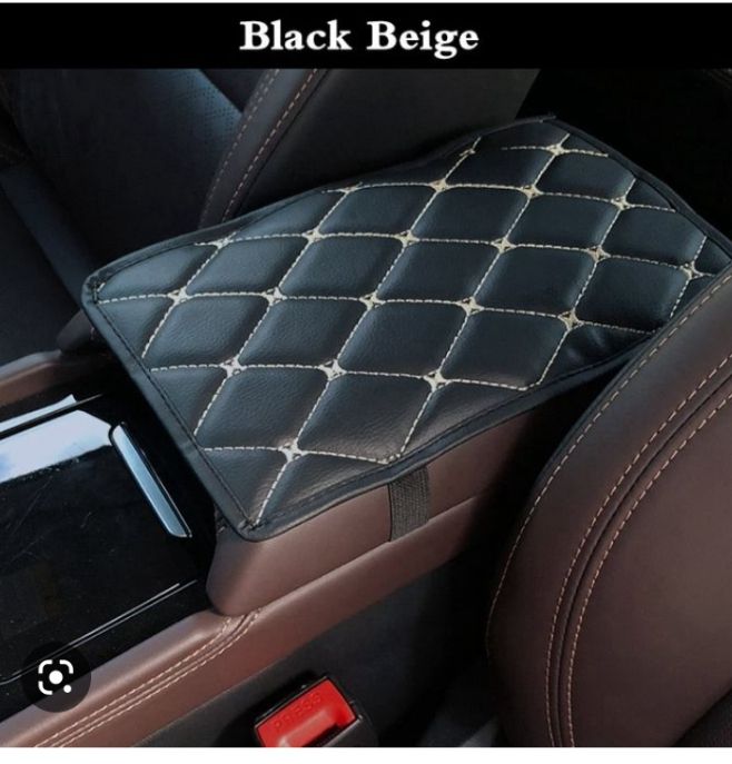 Car Armrest Cover Storage Auto Arm Rest Cushion Mat