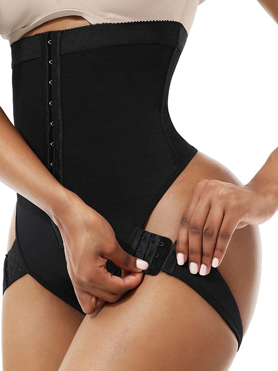 Women Colombian Girdles Girdle Corset Flat Stomach Postpartum Belly  BodyshapersTummy Adjustable Breasted  Waist Trainer