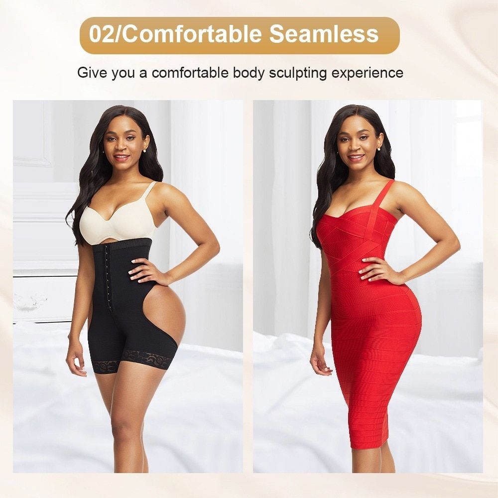 Women Colombian Girdles Girdle Corset Flat Stomach Postpartum Belly  BodyshapersTummy Adjustable Breasted  Waist Trainer