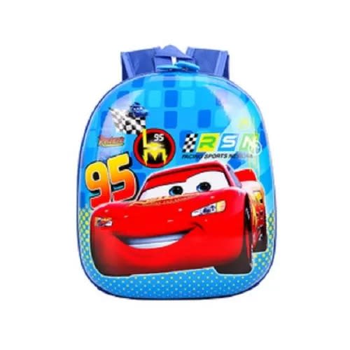 Cars Mcqueen Hard Shell Kindergarten School Backpack -12