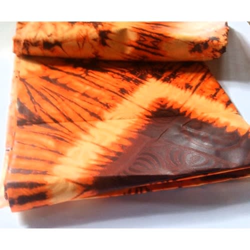 Designed Kampala Fabric - 5 Yards - Brown