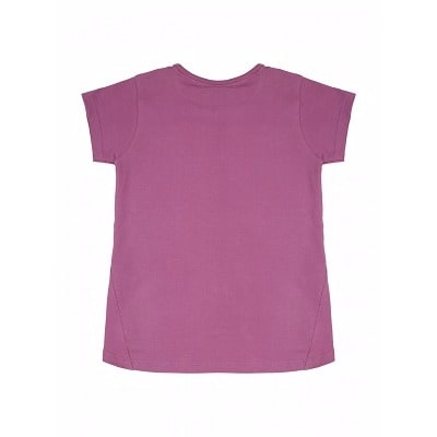 Younger Girls Purple Shopkin T-shirt