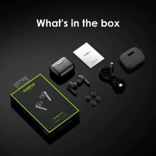 Freepods Pro Anc Active Noise Cancellation Tws True Wireless Earbuds - Black