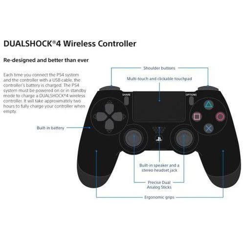 ps4 Dualshock 4 Wireless Controller Game Pad