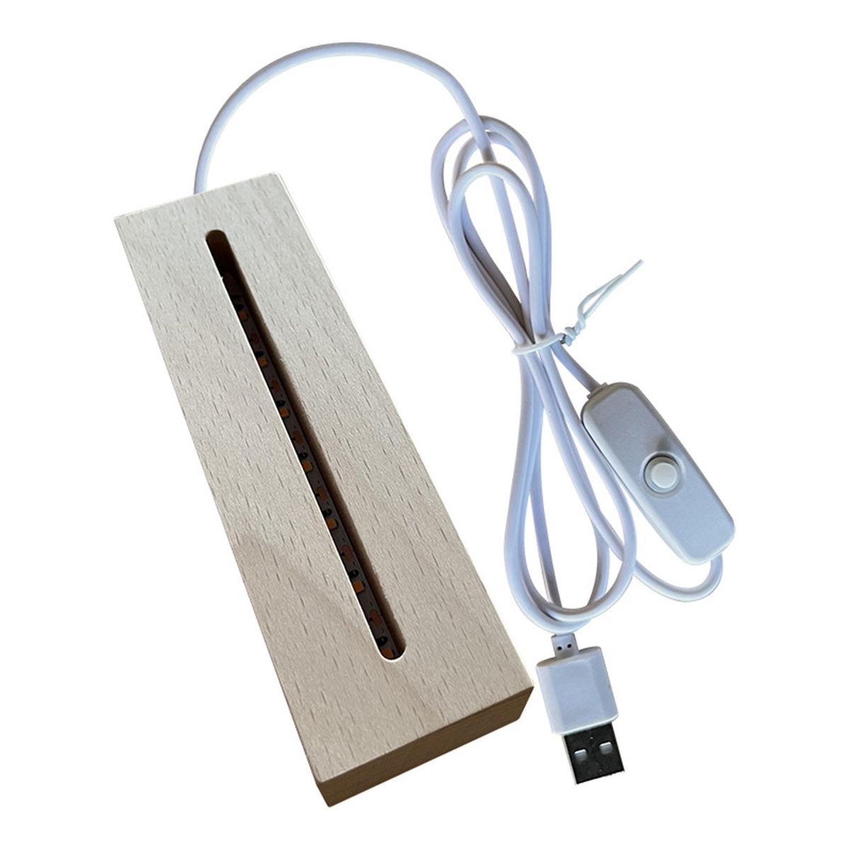 Led Lamp Usb Plug-play Led Bedside Lamp Flicker Energy-saving