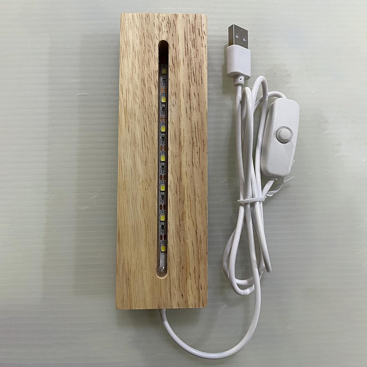 Led Lamp Usb Plug-play Led Bedside Lamp Flicker Energy-saving