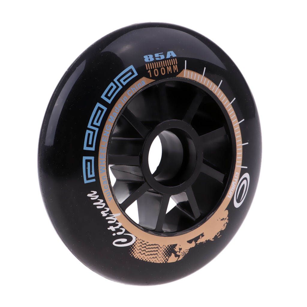 Speed Skating Wheels Outdoor Indoor Inline 100mm Black07
