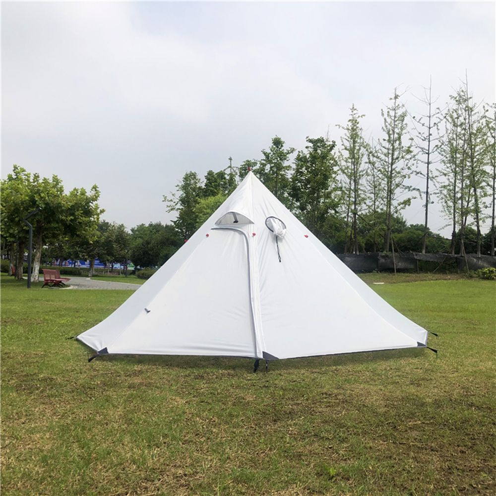 Pyramid Tent Ultralight 3 4 People Backpack Tent Waterproof