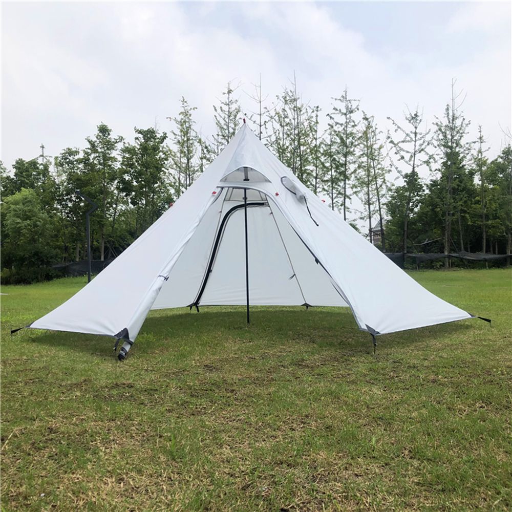 Pyramid Tent Ultralight 3 4 People Backpack Tent Waterproof