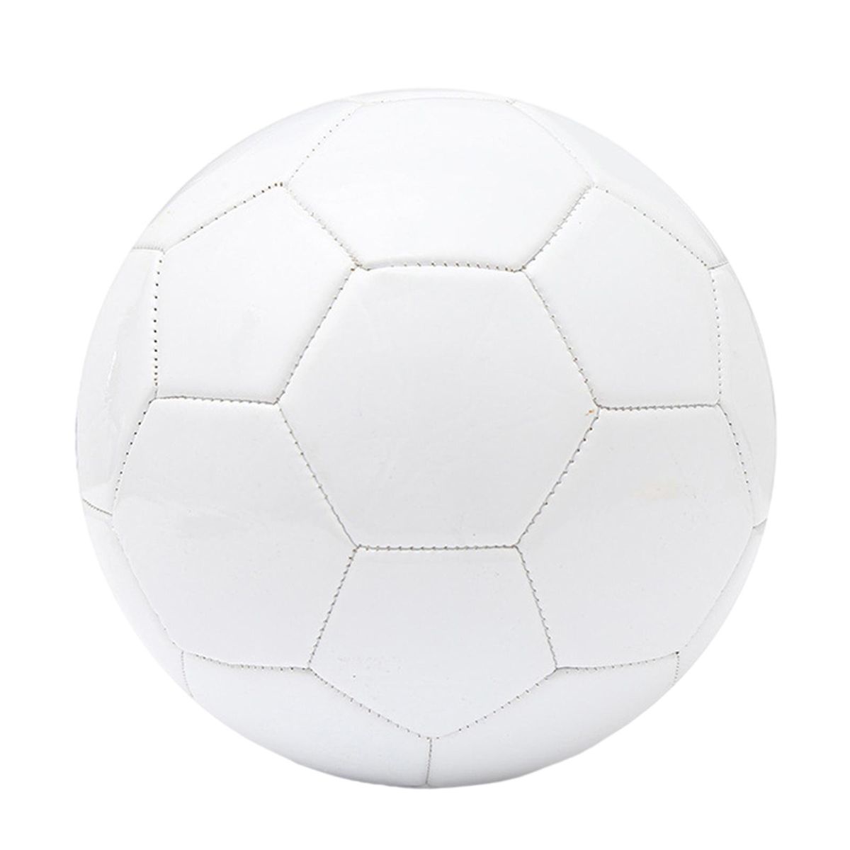 White Soccer Ball Size 5 Official Match For Kids