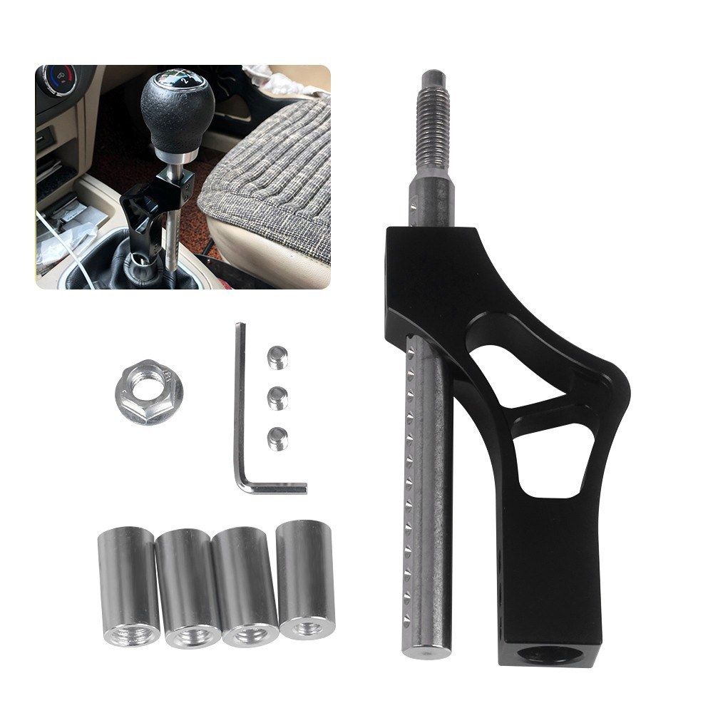 Adjustable Gear Shift Knob Extender Height Lever Extension