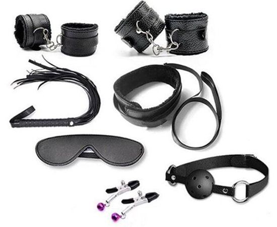 7 Pieces Set BDSM Kit Bondage Set