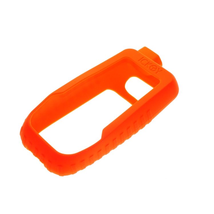 Bicycle Handheld Code Table Shockproof Silicone Colorful Protective Case For Garmin GPSMAP66st / 66s(Black) Garmin GPSMAP66st Cover(Orange)