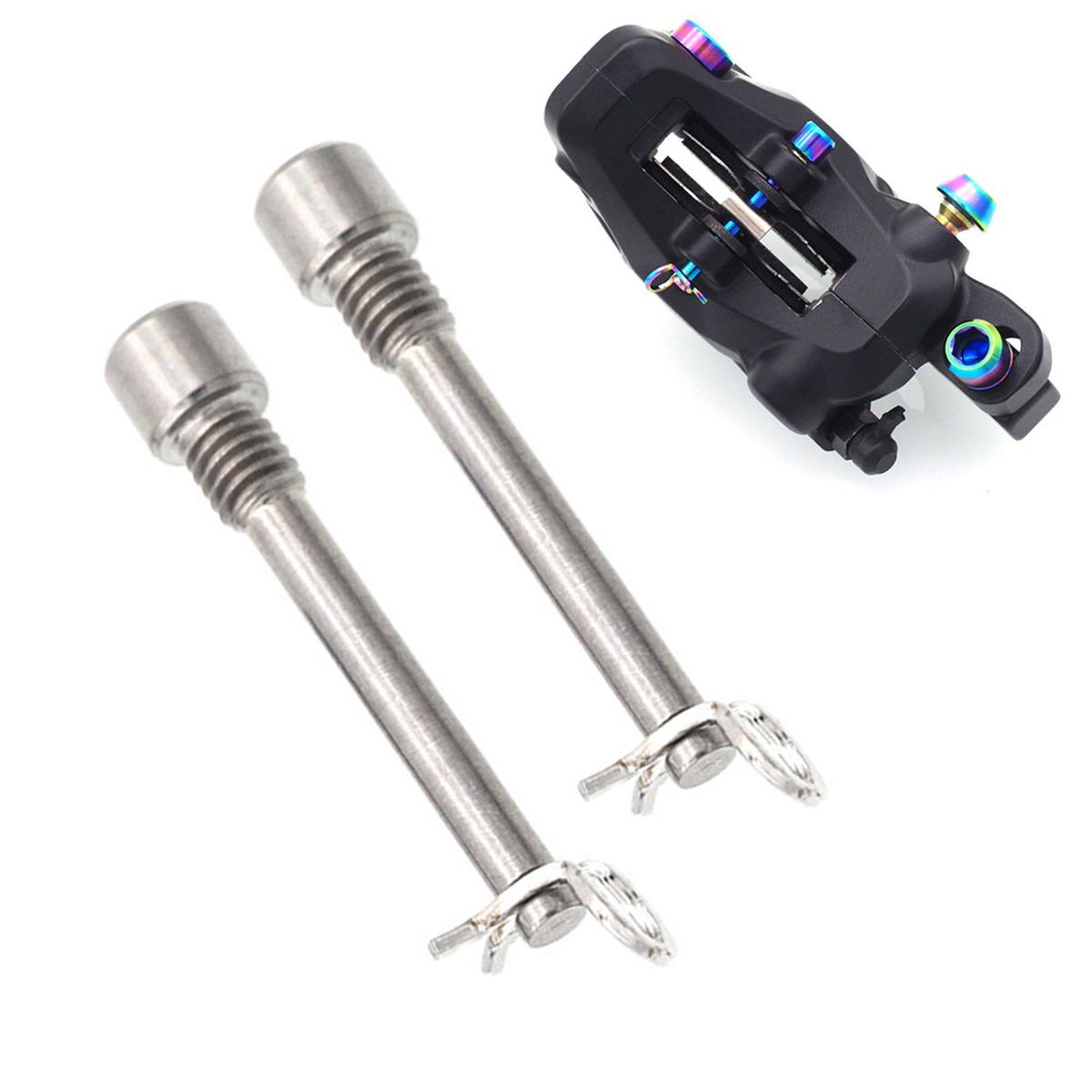 2 Pieces Bike Disc Brake Bolts Brake Clamp Bolt Cycle