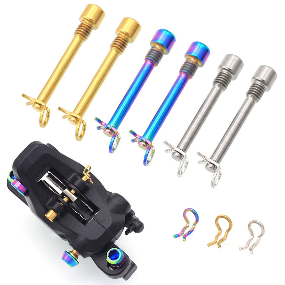 2 Pieces Bike Disc Brake Bolts Brake Clamp Bolt Cycle