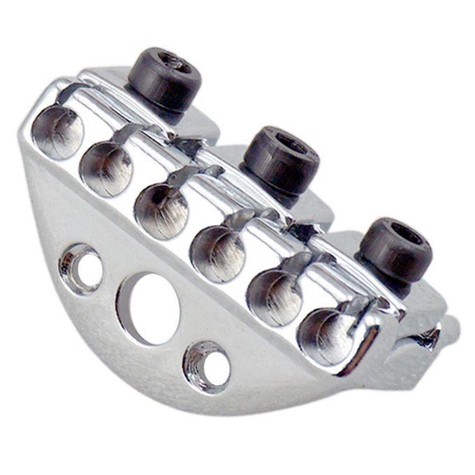 Electric Guitar Bridge Parts String Locking Nut  Screw Silver