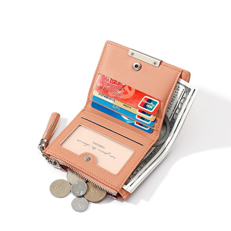 Women's Leather Small Indexer Wallet Billfold