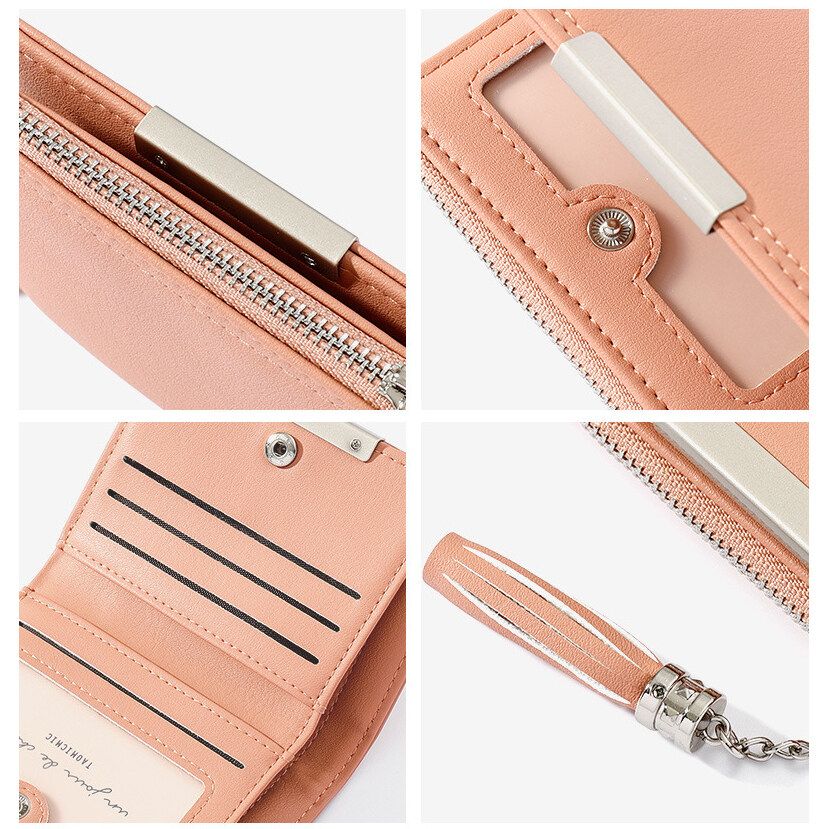 Women's Leather Small Indexer Wallet Billfold