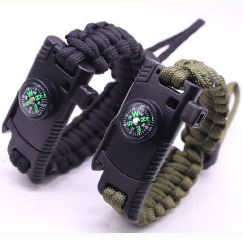 Multi-function Paracord Survival Bracelet-2Pieces