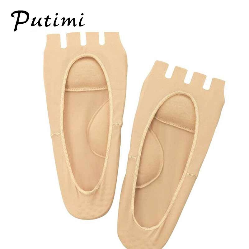 Ptar Fasciitis Arch Support Insole Pedicure Socks Invisible Open Toe Socks Pain Relief Orthopedic Flatfoot Foot Care-1pair Style 7