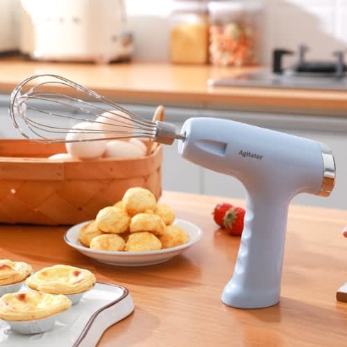 Agitator 5 Speeds Fast Beating Electric Egg Whisk - 1200mAh