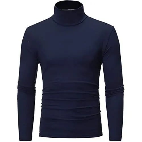 3 In 1 Set Of Men's Turtle Neck Polo