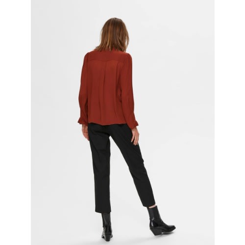 Livia Blouse - Smoked Paprika