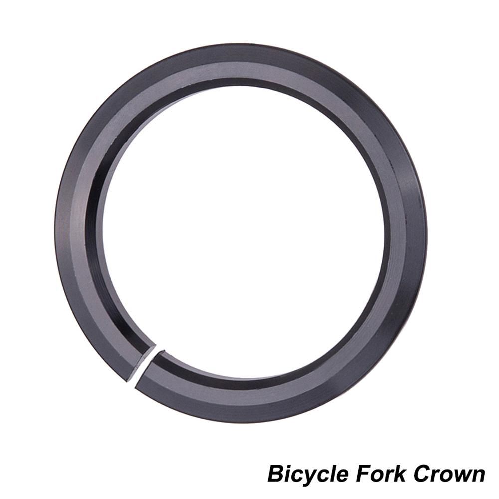 Bicycle Tapered Fork Open Crown Race Replacement Headset Base Ring for 1.5 inch Fork 52mm 54mm Bike Headset