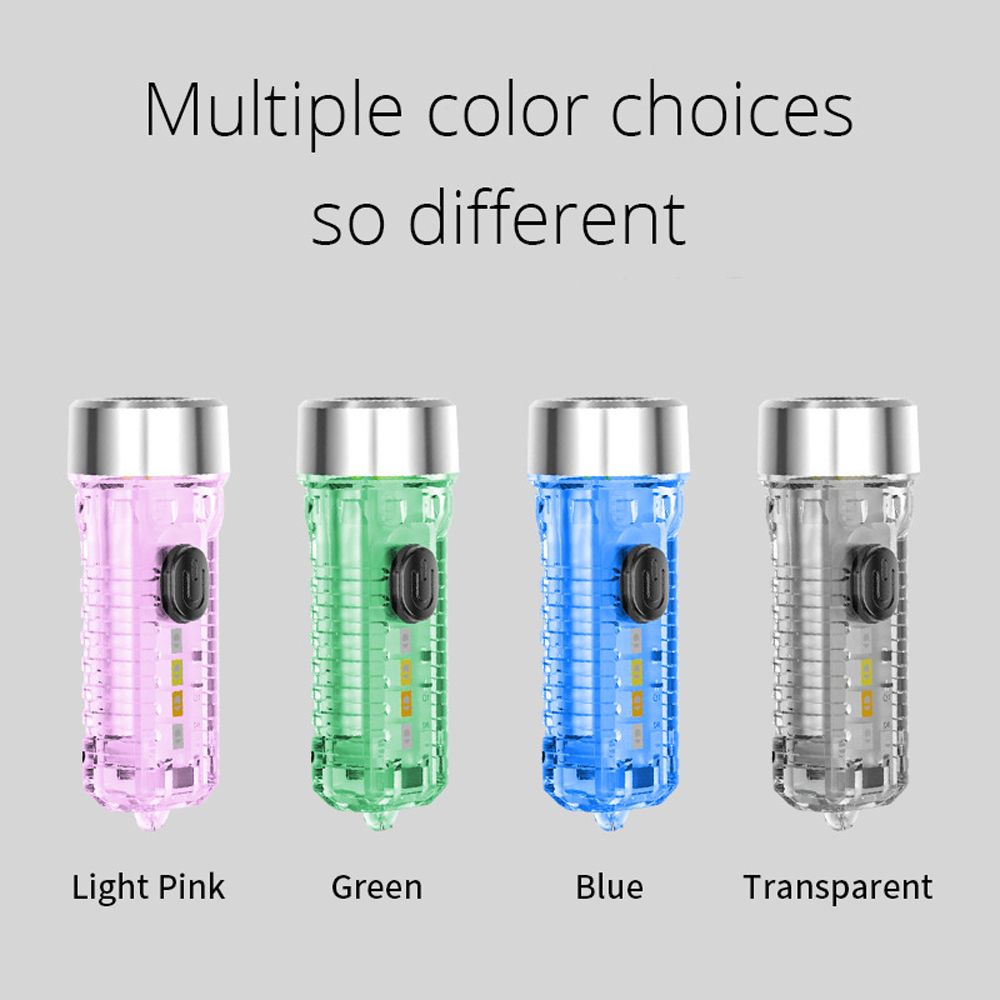 Mini Multi-function High Brightness Keychain Flashlight