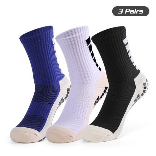 Men's Anti Slip Football Socks Compression Athletic Socks
