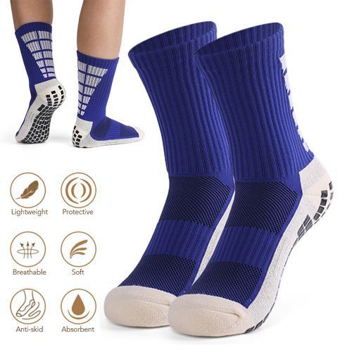 Men's Anti Slip Football Socks Compression Athletic Socks